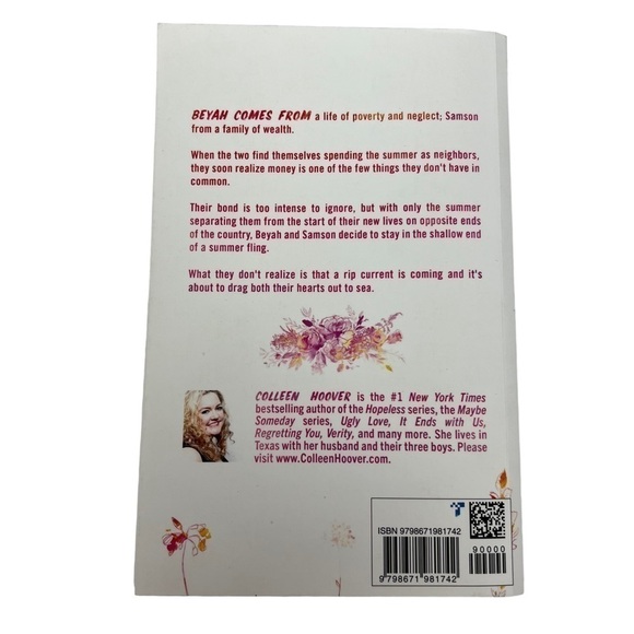 Colleen Hoover Fiction Books/Novels Lot/2 Trade Paperbacks Psychological/Family - Picture 6 of 11